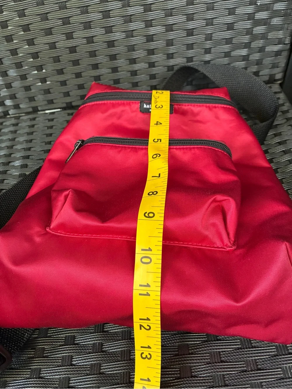 kate spade Red Nylon Mini Backpack
